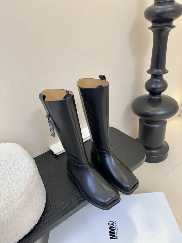 Leather 480 Mm6 26 Early Autumn New High Boots I absolutely love them! Suede lon