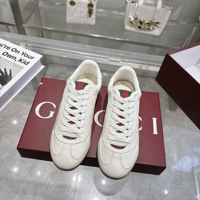 Top-tier factory version Gucci distressed sneakers, full series upgraded, long-t