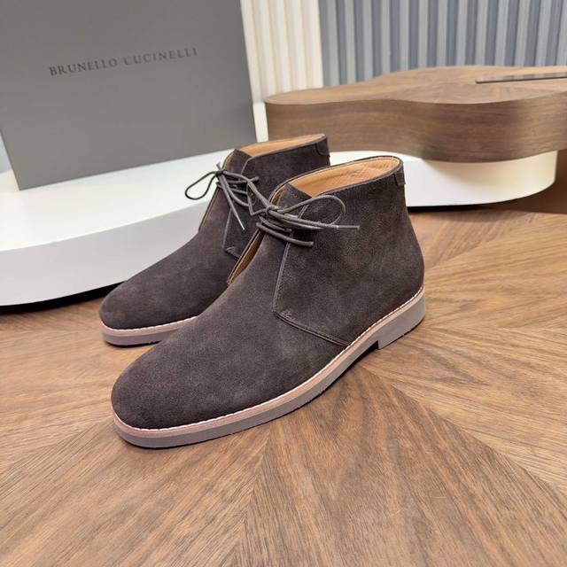 Bc Top Size: 39-44, 38.45 can be customized. 2025 Brunello Cucinelli suede Chels