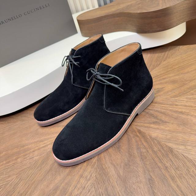 Bc Top Size: 39-44, 38.45 can be customized. 2025 Brunello Cucinelli suede Chels
