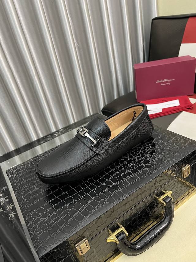 Factory direct price: Ferragamo new style driving shoes, 1:1 replica quality fro