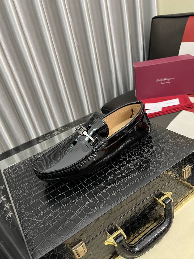 Factory direct price: Ferragamo new style driving shoes, 1:1 replica quality fro