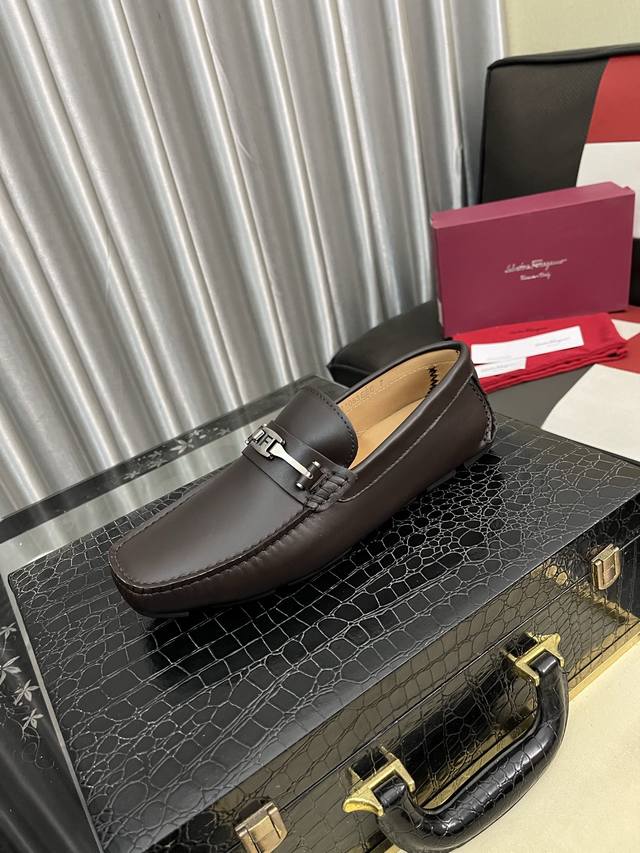 Factory direct price: Ferragamo new style driving shoes, 1:1 replica quality fro