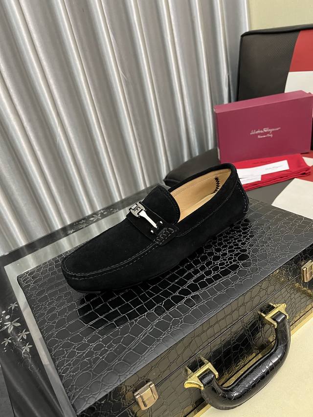 Factory direct price: Ferragamo new style driving shoes, 1:1 replica quality fro