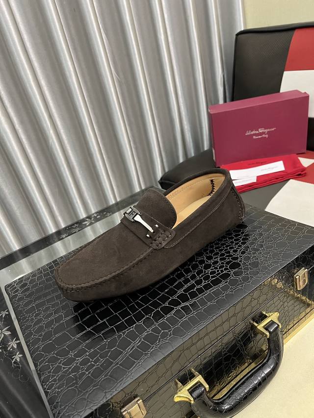 Factory direct price: Ferragamo new style driving shoes, 1:1 replica quality fro