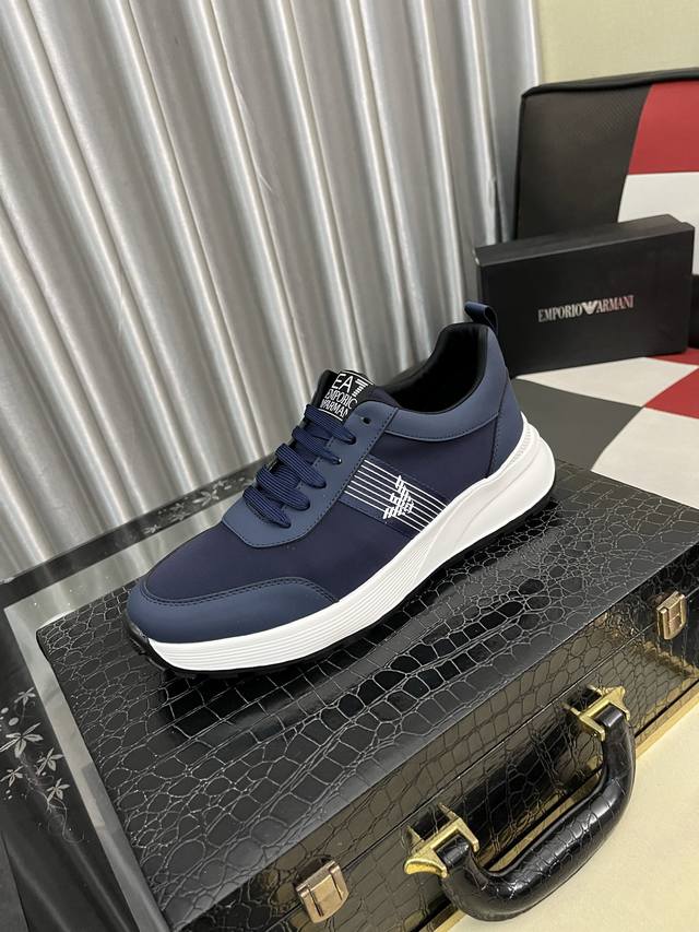 Factory Price: Armani's latest hot-selling casual shoes, top-tier luxury brand~