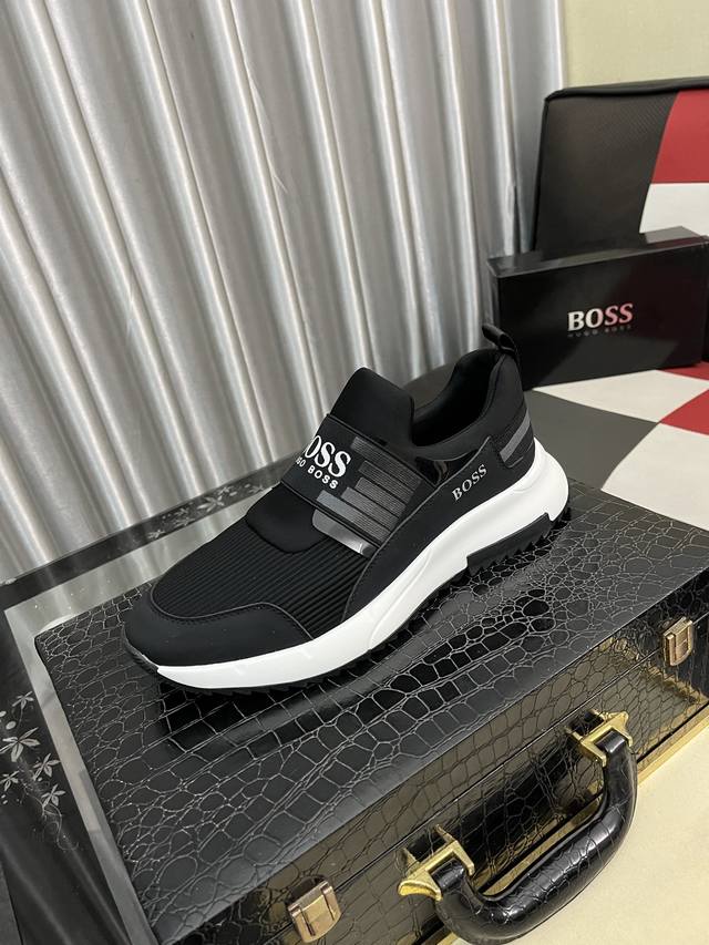 Factory Price: Boos Men's Casual Shoes - Original quality. The upper is made of