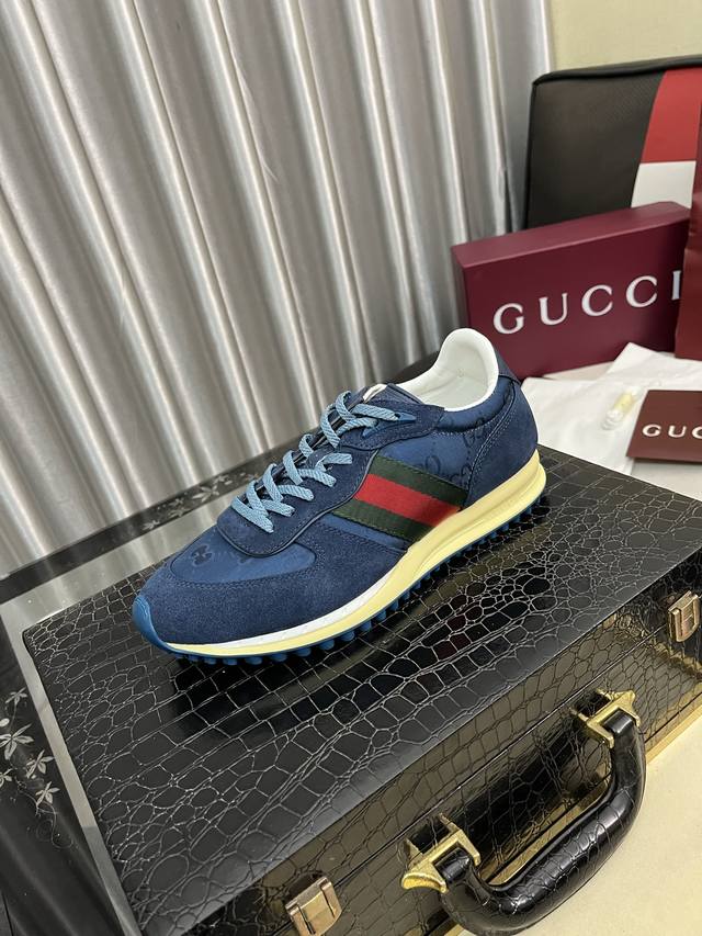Factory Price: Gucci men's casual shoes are an absolute must-have for trendy men