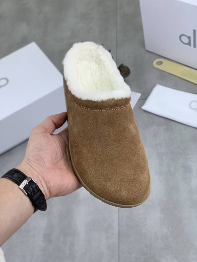 Factory Price, Genuine Wool | D055Alo25S Autumn/Winter New Alo Thick-Soled Lambs