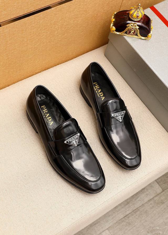 Product Trademark: Prada Casual Leather Shoes True to Size: 38-44, 45 (Custom Ma Product Trademark: Prada Casual Leather Shoes True to Size: 38-44, 45 (Custom Ma