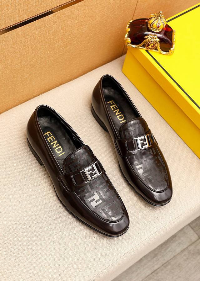 Product Trademark: Fendi Casual Leather Shoes True to Size: 38-44, 45 (Custom Si
