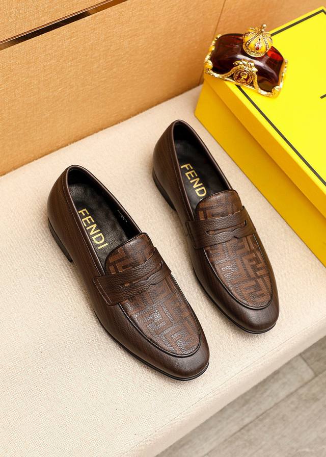 Product Trademark: Fendi Casual Leather Shoes True to Size: 38-44, 45 (Custom Si