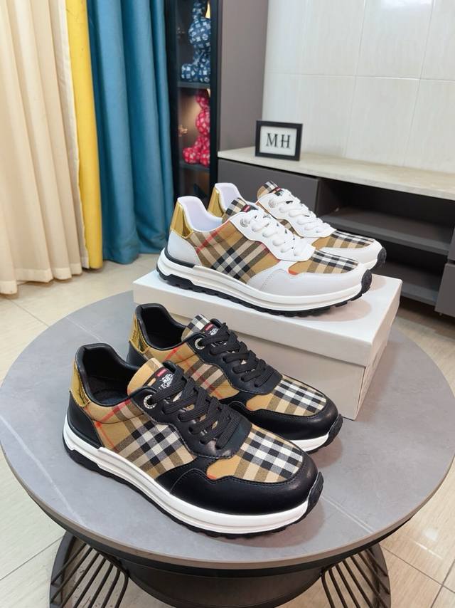 Factory Price P Burberry's new lace-up casual men's shoes are now available! The Factory Price P Burberry's new lace-up casual men's shoes are now available! The