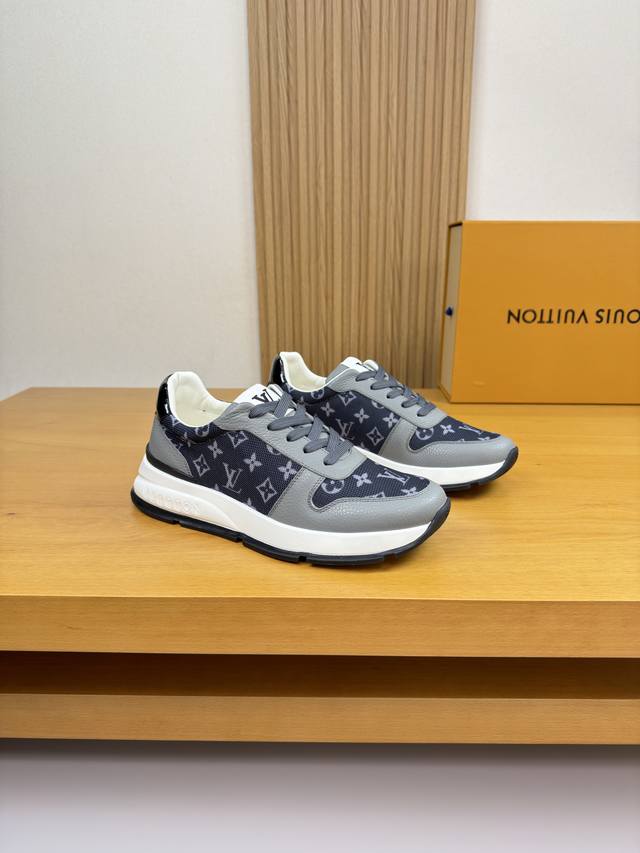Louis Vuitton - High-end quality original single casual sports shoes - Upper: Ly