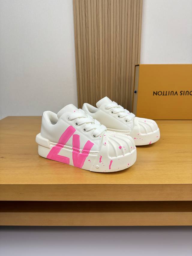 Louis Vuitton - High-end quality original casual sneakers - Upper: Nappa calfski