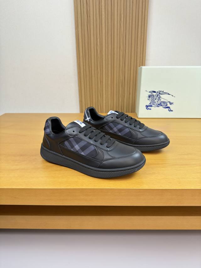 Burberry - High-end quality original single casual sports sneakers - Upper: Impo Burberry - High-end quality original single casual sports sneakers - Upper: Impo