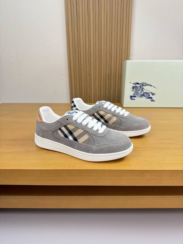 Burberry - High-end quality original single casual sports sneakers - Upper: Impo Burberry - High-end quality original single casual sports sneakers - Upper: Impo