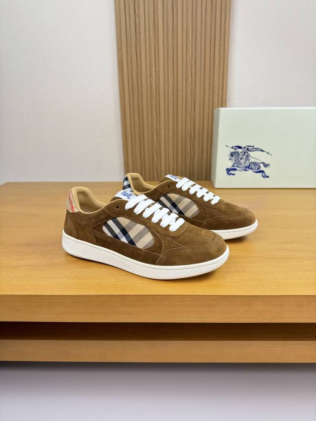 Burberry - High-end quality original single casual sports sneakers - Upper: Impo Burberry - High-end quality original single casual sports sneakers - Upper: Impo