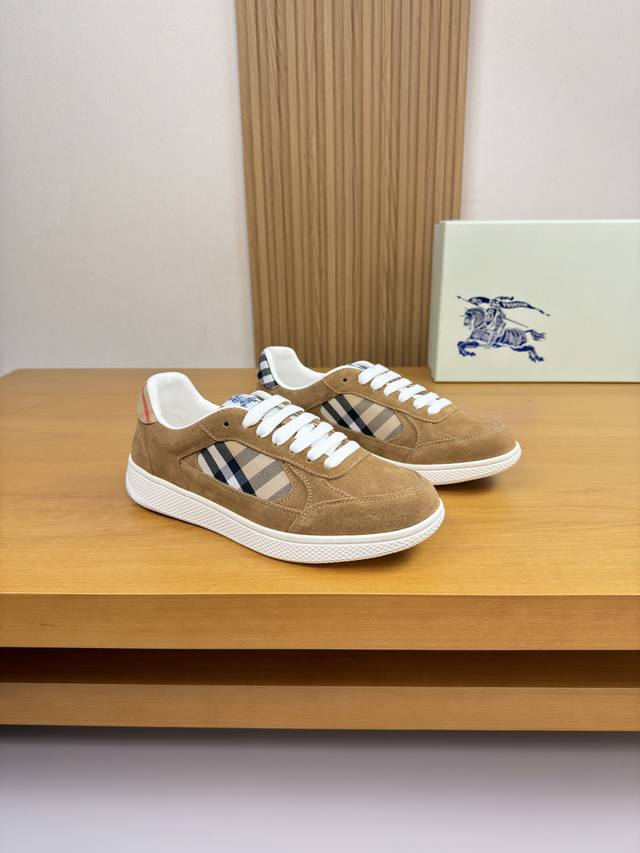 Burberry - High-end quality original single casual sports sneakers - Upper: Impo Burberry - High-end quality original single casual sports sneakers - Upper: Impo