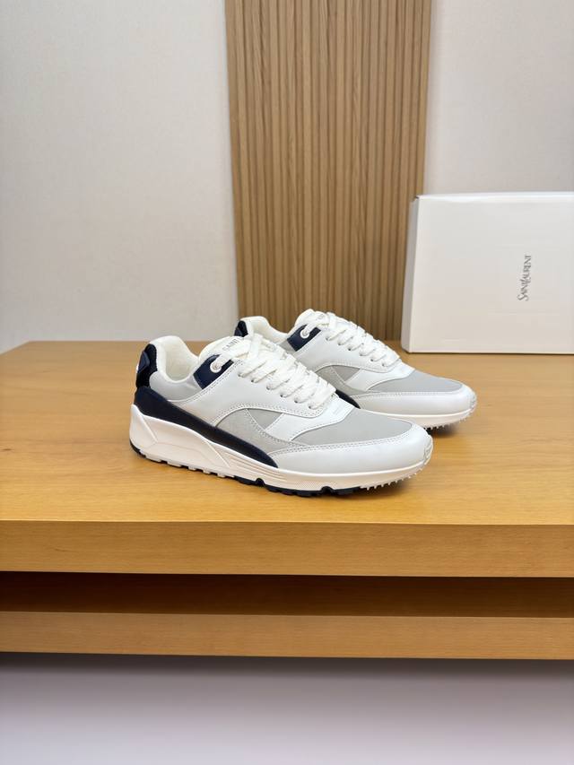 Saint Laurent - High-end quality original single casual sports shoes - Upper: Na