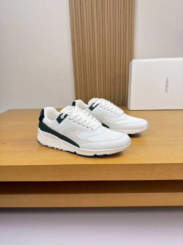 Saint Laurent - High-end quality original single casual sports shoes - Upper: Na