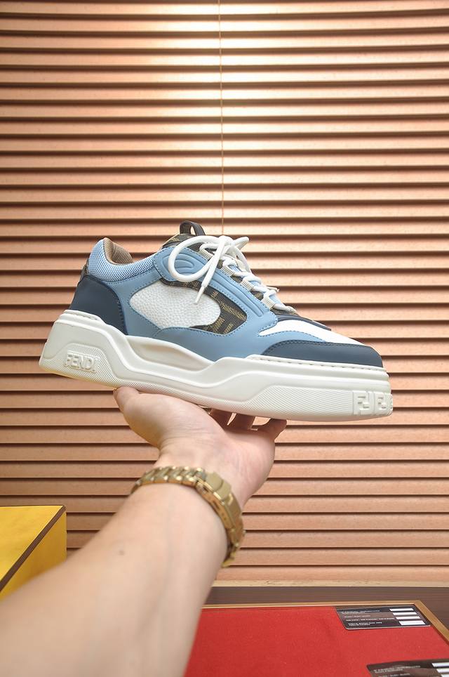 Factory Price P Fendi's latest casual sneakers, a popular choice among celebriti