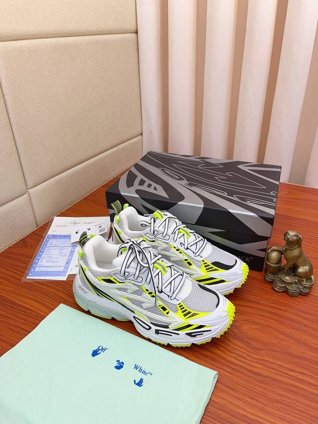 Price: Off-White's latest trendy sneakers, featuring the iconic arrow and "Off"