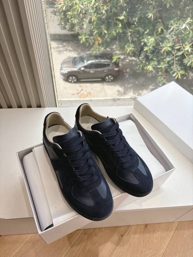 Maisonmargiela Mm6 German training casual shoes, a designer brand known for its