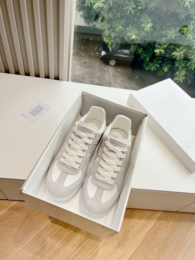 Maisonmargiela Mm6 German training casual shoes, a designer brand known for its