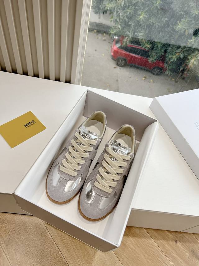 Maisonmargiela Mm6 German training casual shoes, a designer brand known for its