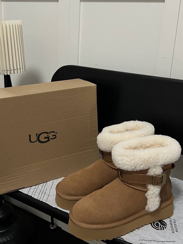 2025Ss Latest Ugg Winter Fur Boots - A Classic Reimagined, Extremely Popular Inf
