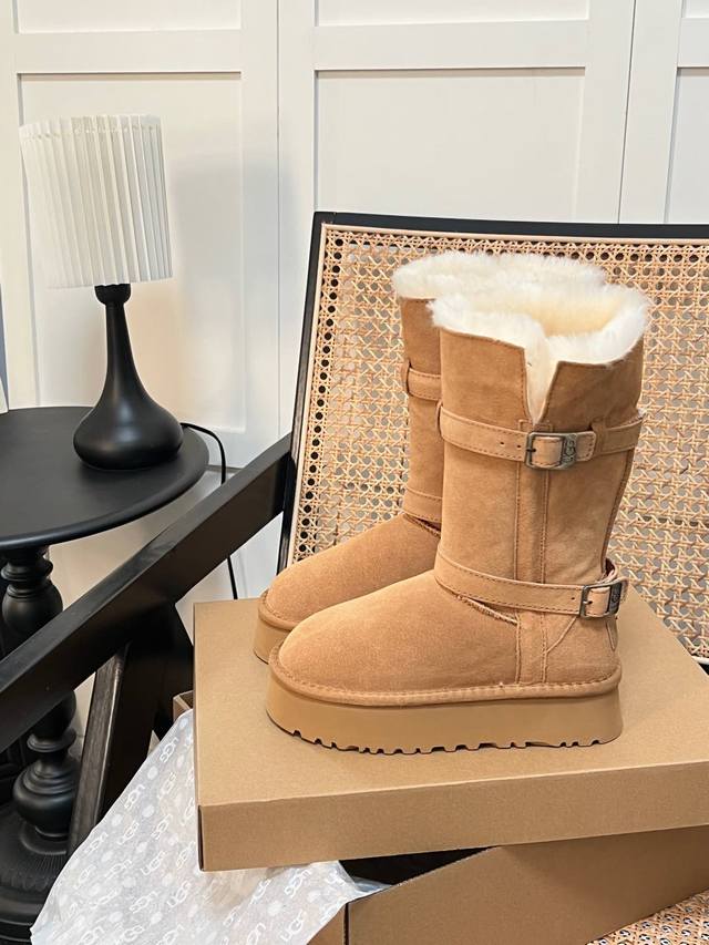 Platform Long Boots 2630Ss Latest Ugg Winter Fur Boots Recreating a Classic, Ext Platform Long Boots 2630Ss Latest Ugg Winter Fur Boots Recreating a Classic, Ext