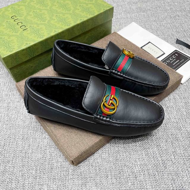 Gucci official flagship store new style, genuine wool lining, comfortable and wa Gucci official flagship store new style, genuine wool lining, comfortable and wa