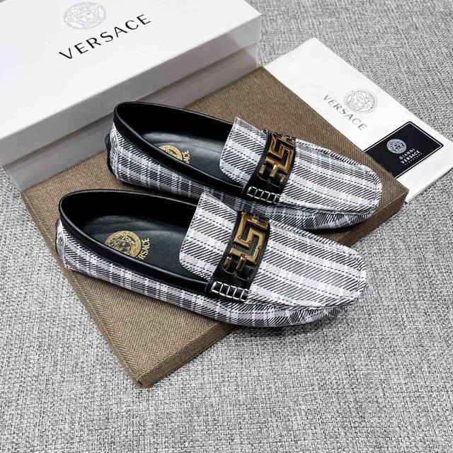 Real price. Versace official website original new high-end business casual drivi Real price. Versace official website original new high-end business casual drivi