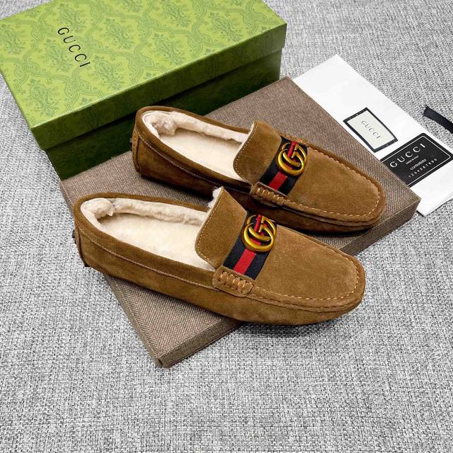 Gucci official flagship store new style, genuine wool lining, comfortable and wa Gucci official flagship store new style, genuine wool lining, comfortable and wa