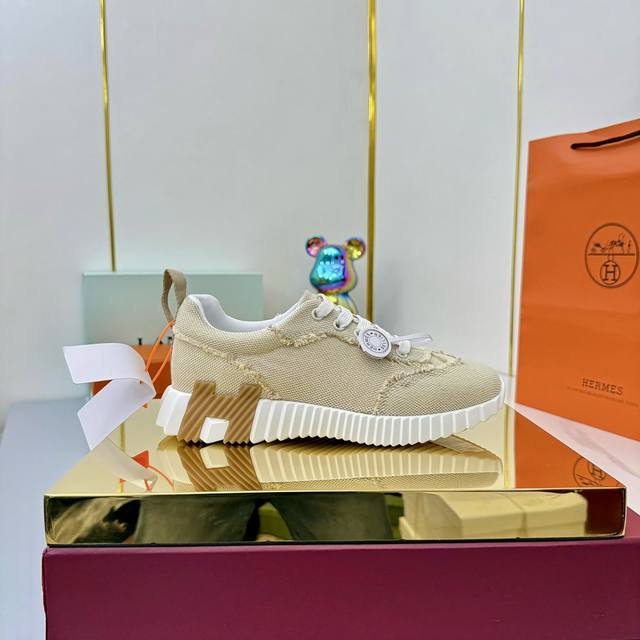 Women's/Men's +10 Hermes Top Version# Hermes Classic Couple Casual Sneakers Coup