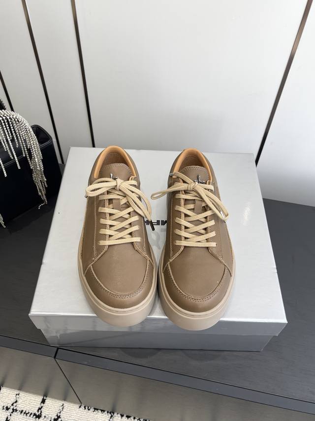 Single Shoes & Ankle Boots 390Smfk Niche Trendy Brand 25Ss New Thick-Soled Lace-