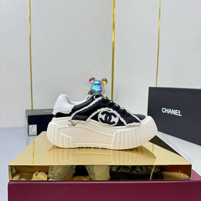 Chanel Panda Shoes ~ Original Calfskin Shoes Chanel 25C Latest Hot Selling Panda