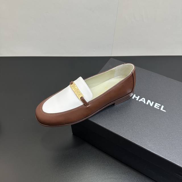 Chanel 2025 Official Website Chanel Early Spring All-Season Metal Buckle Flat Sh