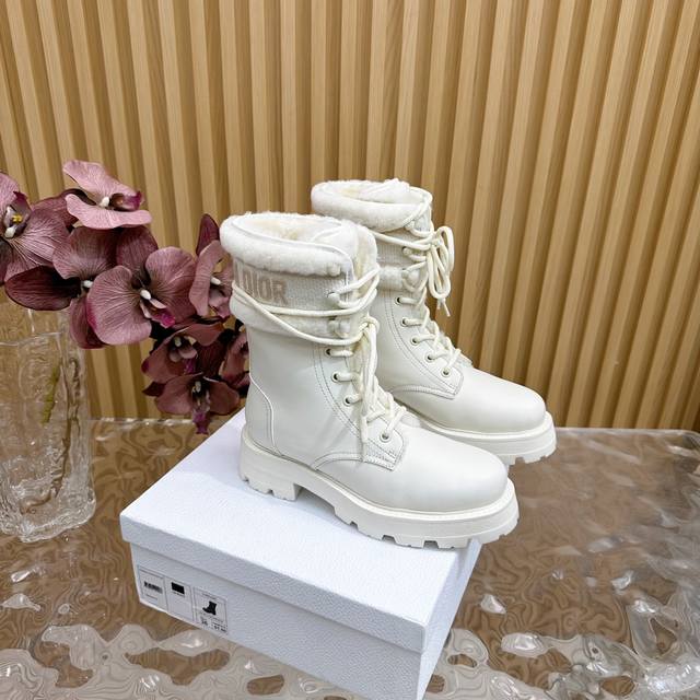 224 Dior's latest Dior wool boots, same quality as those in boutiques, top-notch