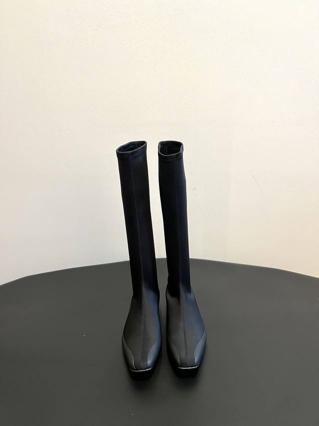 Top Quality The Row Stretch Over-the-Knee Sock Boots. Made of stretchy material,