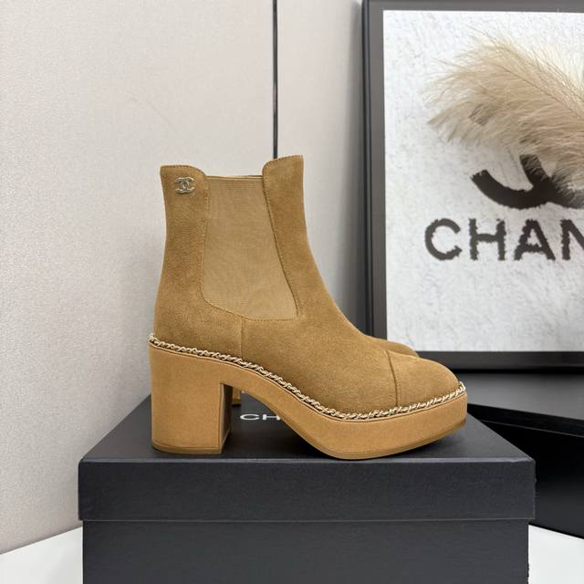 2025 Chanel Ankle Boots, a must-have item for this fall/winter season!! Chanel's