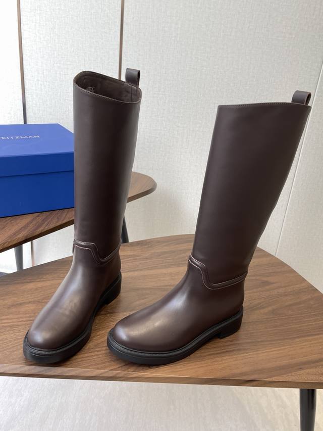 Stuart Weitzman Fall/Winter New Riding Boots - Top-Tier Version with Classic and