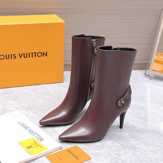 Top-quality Louis Vuitton LV Legacy Ankle Boots/Long Boots (2025 Autumn/Winter N