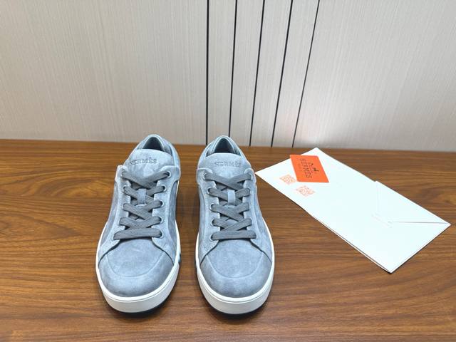 Hermes Official Website Limited Edition Couple Style H25Ss Autumn/Winter Sneaker