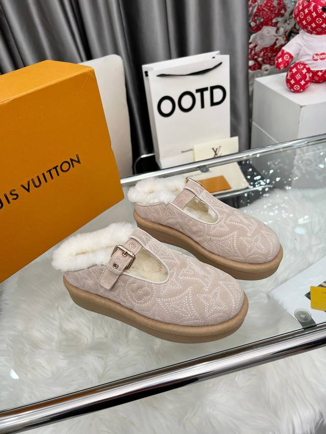 Maoli 2025 Ankle Boots Material: Imported high-gloss suede cowhide upper with Lv