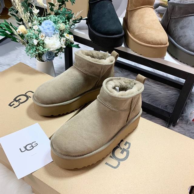 Ugg-1135092 Platform Mini Low-Top, Four Colors, In Stock, Same-Day Pickup Availa