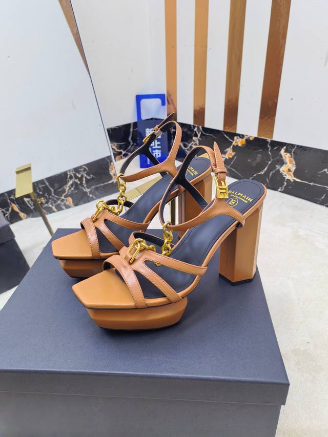 Factory direct, * Balmain Autumn/Winter 2025 latest runway platform fashion high