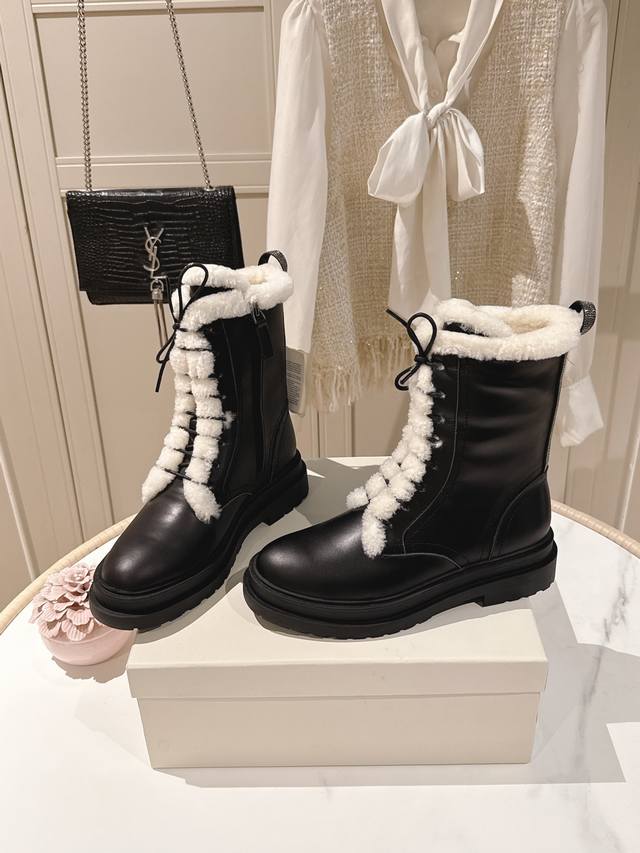 Factory Price: Top Quality Exclusive 2025 Newest Wool Ankle Boots by Brunellocuc