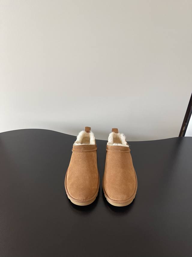 Ugg 3891 Latest Mini Low-Top Slip-On Super Wool Anti-Slip Ski Boots! Top quality